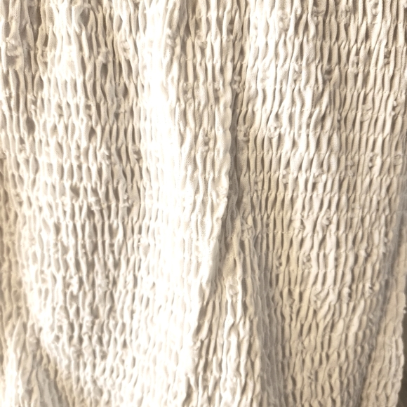 PRETTY ☆ SWISS DOT & LACE ☆ ROUCHED FRONT BLOUSE ☆ 22w ☆ NWT - Picture 7 of 9